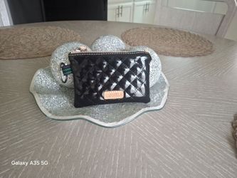 🖤 Consuela Black Quilted Wallet/Card Holder🖤