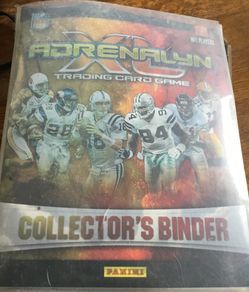 Football & baseball cards (23 pages of cards)