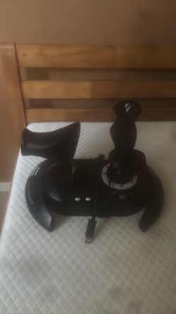 Thrustmaster yoke and throttle