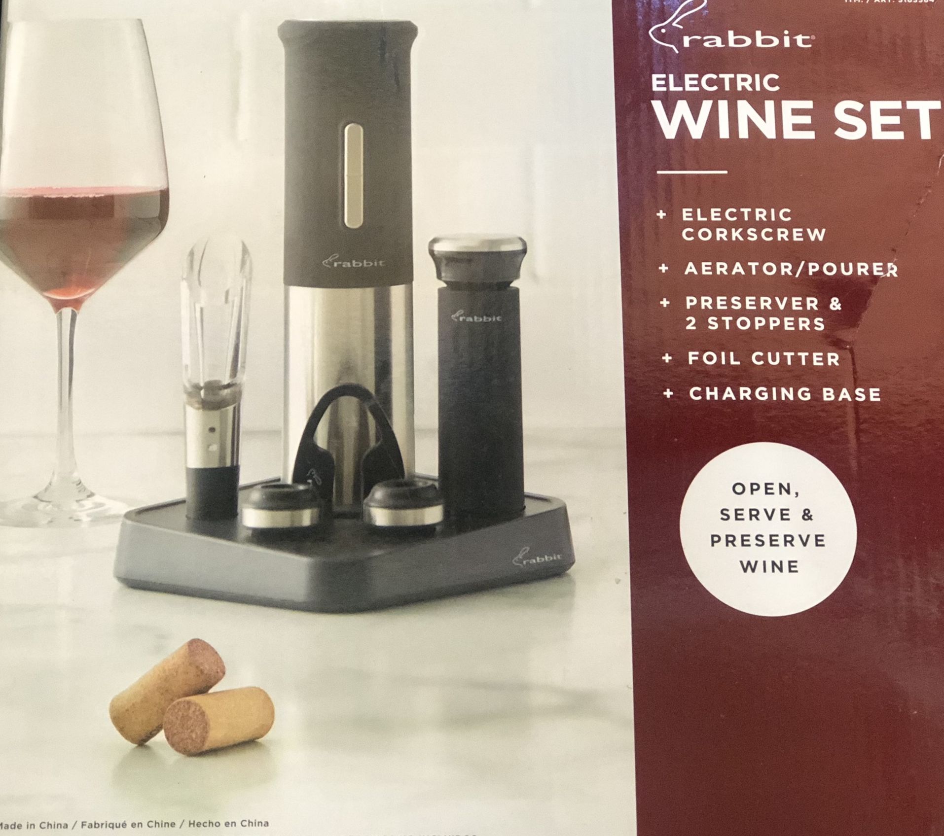 Rabbit Electric Wine Opener Kitchen Dining