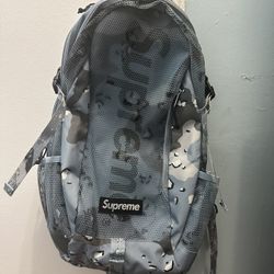Supreme Blue Camo Backpack 