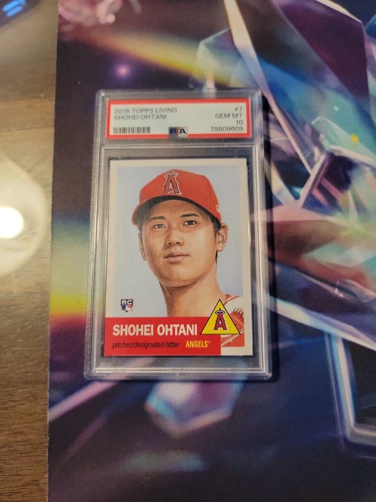 2018 Topps Living Shohei OHTANI Gem Mt 10