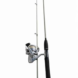 Shakespeare SPW2056 5'6" Light Spinning Rod with 350K Reel Combo - Used