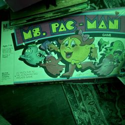 Vintage Original Ms. PAC-man Board Game