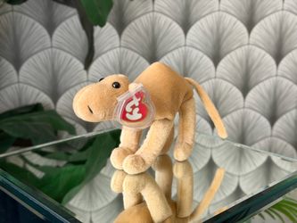 Vintage Retired 1993 TY Beanie Baby Humphrey the Camel #4060 — 1st Gen. Tush Tag — 3rd Gen. Hang Tag
