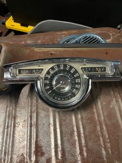 1955 Oldsmobile gauge cluster