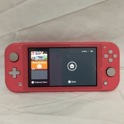 Pink Nintendo Switch Lite 