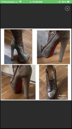 Christian Louboutin Boots-worn once