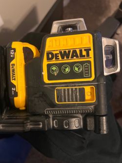 Dewalt 3 laser  12v