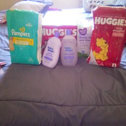 A Baby Bundle Of Newborn Diapers One Box Of Bottle Warmer And Sterilizer And A Baby Magic Lotion And Baby