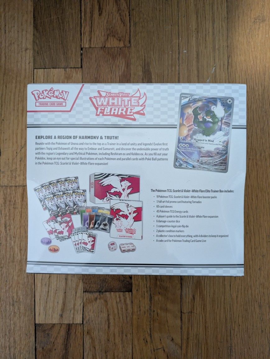 Pokemon White Flare ETB