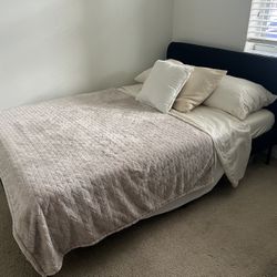 IKEA full Bed Frame + Mattress 