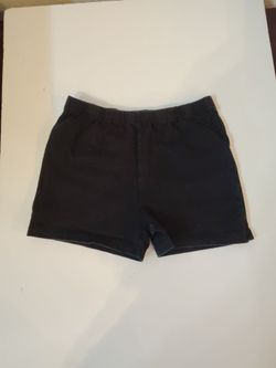 the children's place black cartwheel short, girls , size L(10/12)