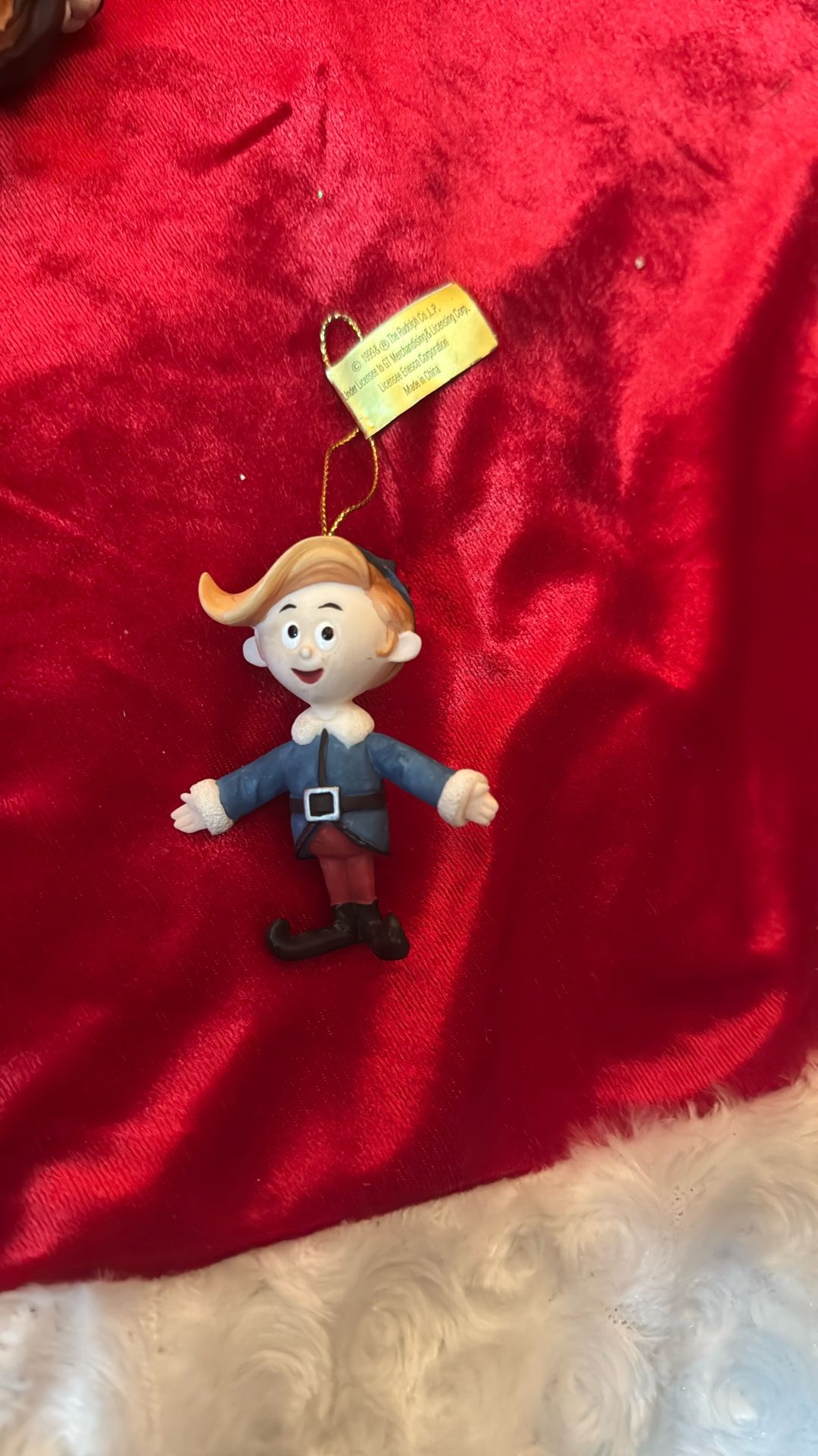 Vintage CVS Christmas Tree Ornaments Island of Misfit Toys By Enesco Herbie Elf