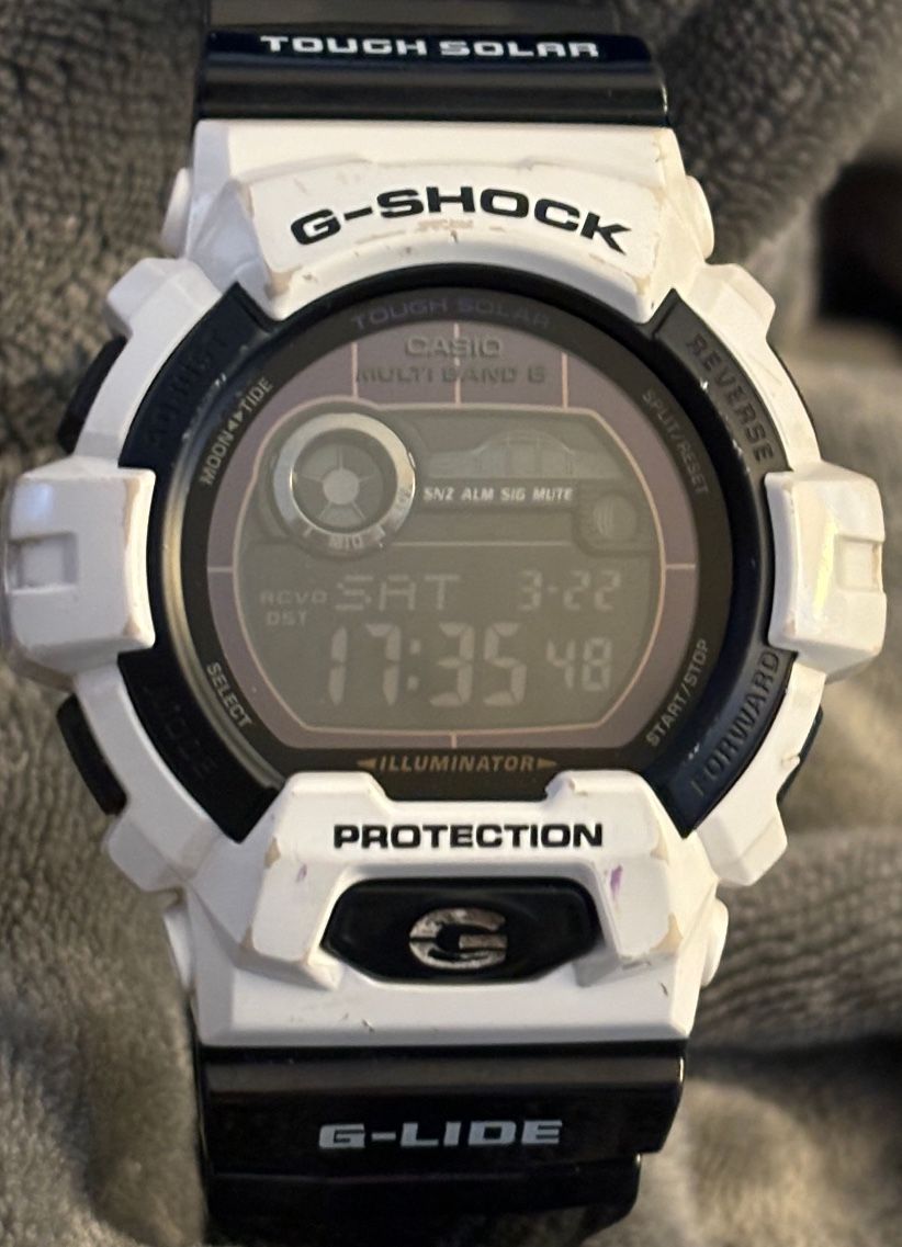 Tough Solar Casio 3279 G-SHOCK 3278-3279 ホワイト/ブラック