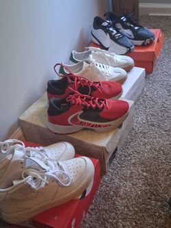 Mixed Lot of Nike Sneakers and Boots
