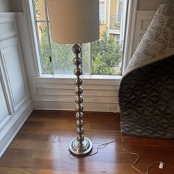 Silver floor Lamp 