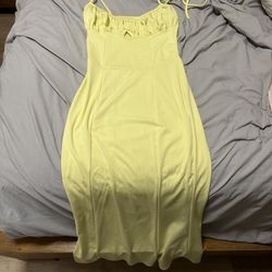 Yellow dress From Amazon Size M