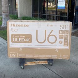 58 “ Hisense Smart 4K LED HDR TV