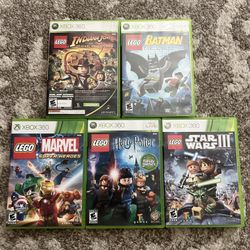 Lego Games For Xbox 360 Star Wars Indiana Jones Harry Potter Batman