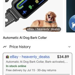 Gensang AI Electronic Dog Collar-New