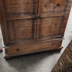 Solid Credenza in Spanish Style