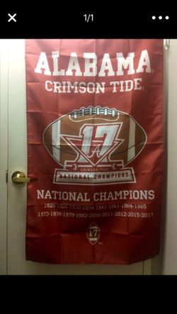 Alabama crimson tide nat’l champions Banner