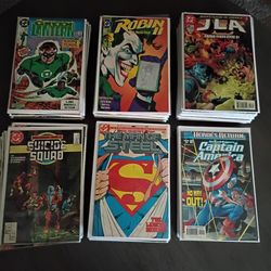 Over 110 DC/MARVEL Comics Batch For Sale