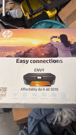 HP Envy wireless easy connect color printer in box