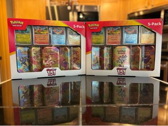 Pokémon Costco 151 tins.