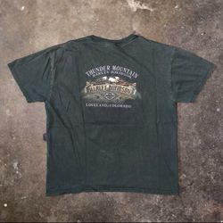 Vintage Harley Davidson Thunder Mountain Shirt