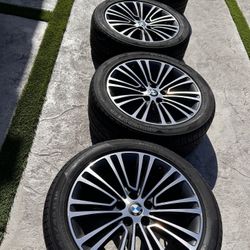 BMW OEM 18” Sport Line Wheels & Tires – 5 Series G30 – Clean Set of 4