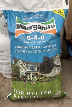 New Milorganite 32lb Fertilizer Bag