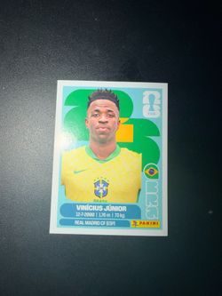 Panini World Cup sticker Vini jr