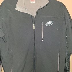 Philadelphia Eagles Softshell Jacket Mens medium NFL Football Coat VF Imagewear $50