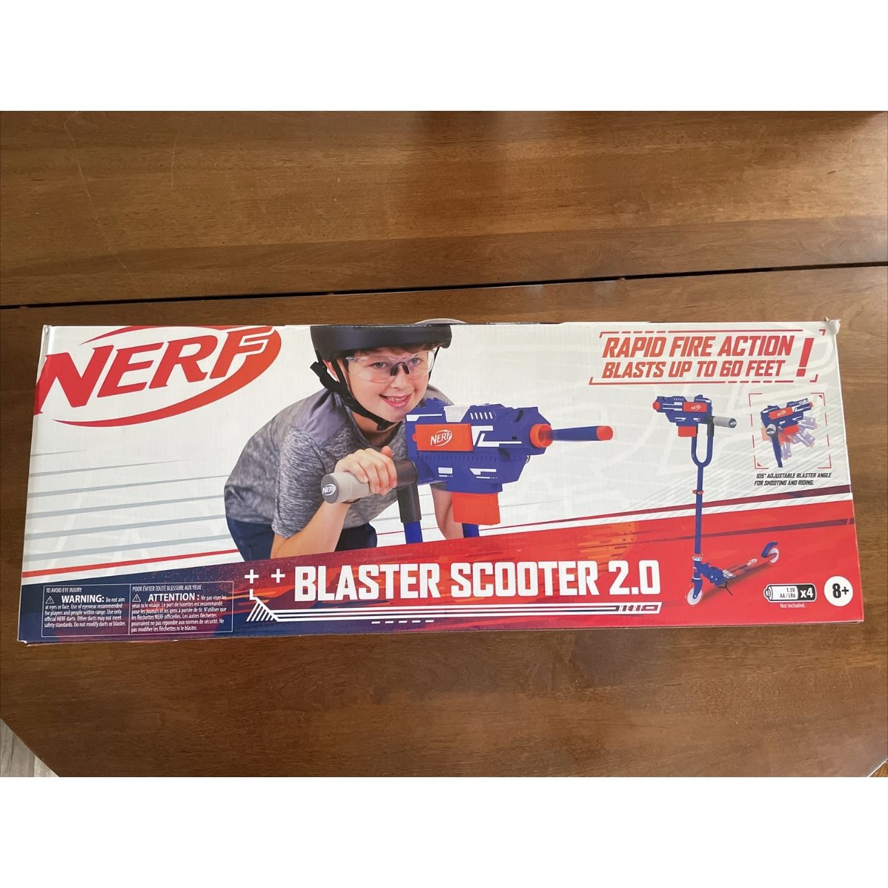 NERF Blaster Scooter 2.0 Outdoor Fun