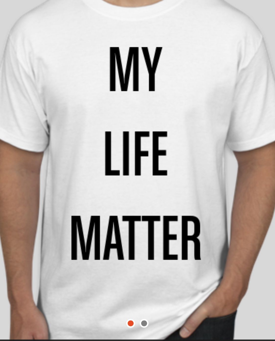 “My Life Matter” “All Lives Matter”