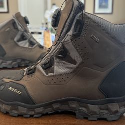 Klim Outlander GTX Motorcycle Gore-Tex Boots - Only used once - Size 11