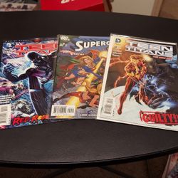 3 Teen Titans Comics
