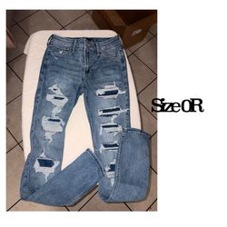 Girls Hollister Jeans Size 0R