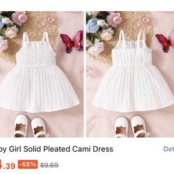 White camo dress 2-3T