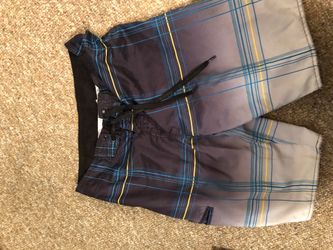 Hang ten & quicksilver swim trunks