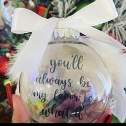 Customized Ornaments With Wings