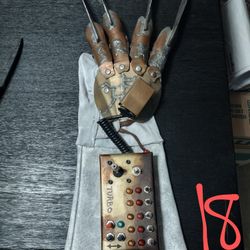 Movie Replica Freddy Krueger Gloves 