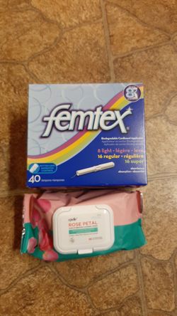 Makeup remover and tampons