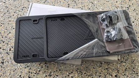 License Plate frame.