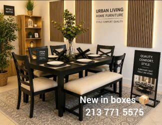 Beautiful! 6-pc dining table set