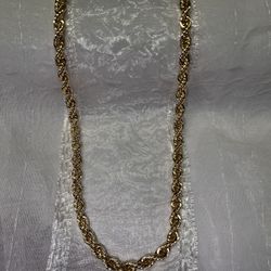 6mm Gold Filled Rope 20” Chain