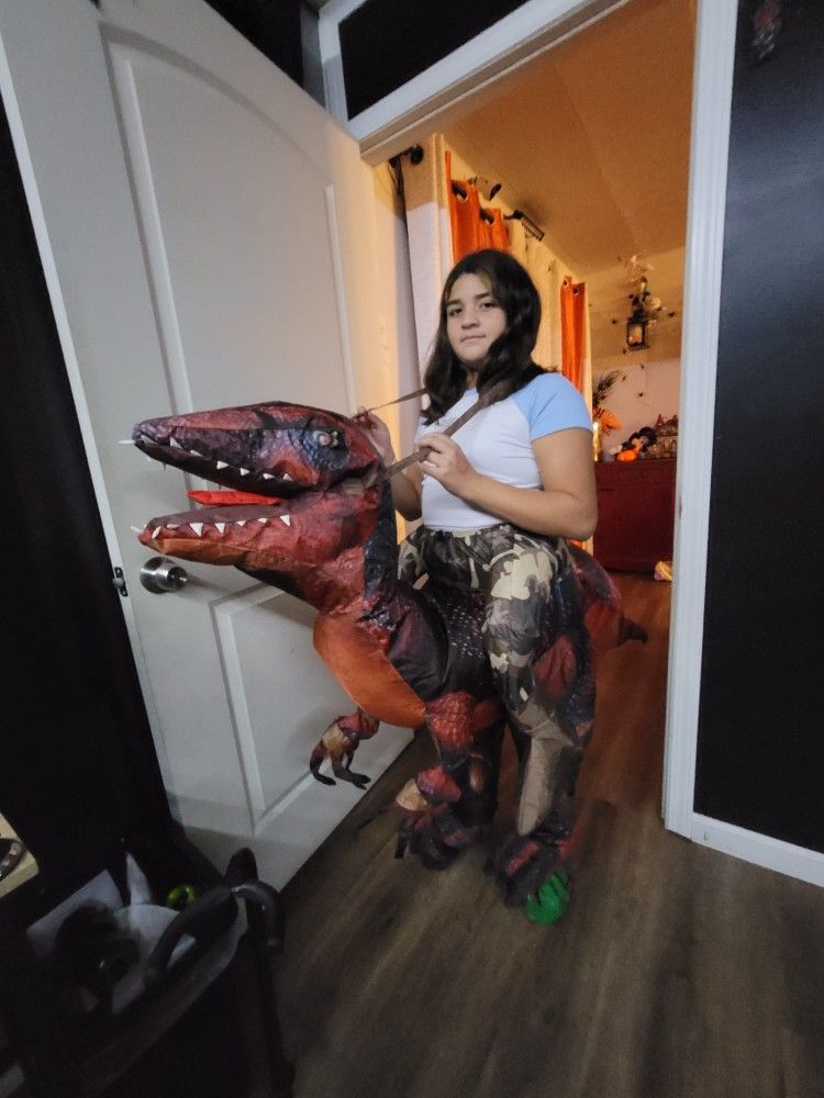 Inflatable Dinosaur Halloween Costume for Sale in San Dimas, CA OfferUp