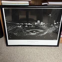 Scott Mutter - First Night Game at Wrigley